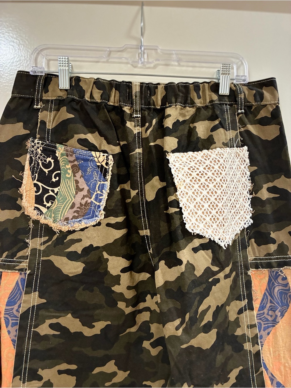 POL Patchwork Twill Pants Size Large - Picture 7 of 14